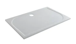 GoodHome Receveur de douche extra-plat l.90 x L.120 cm blanc anti dérapant, Limski