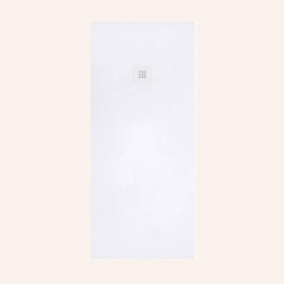 Poalgi Receveur de douche extraplat blanc 90x110 cm Hos's -* Receveur De Douche