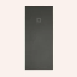 Poalgi Receveur de douche extraplat noir 90x100 cm Hos's -* Receveur De Douche