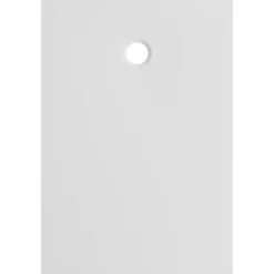GoodHome Receveur de douche l.80 x L.120 cm blanc antidérapant Leira* Receveur De Douche