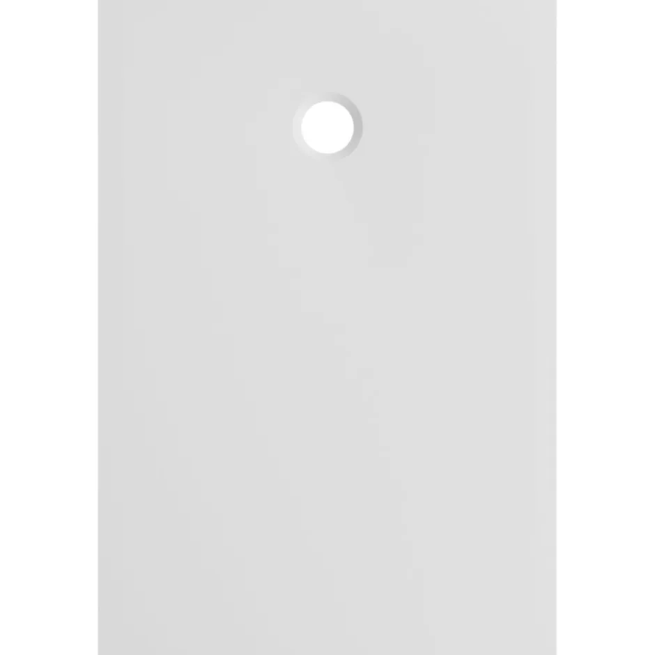 GoodHome Receveur de douche l.80 x L.120 cm blanc antidérapant Leira* Receveur De Douche