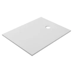 GoodHome Receveur de douche l.90 x L.120 cm blanc antidérapant Leira