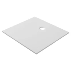 GoodHome Receveur de douche l.90 x L.90 cm blanc antidérapant Leira* Receveur De Douche