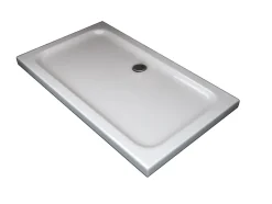 Laneri Receveur de douche rectangulaire surbaissé en Abs avec bonde inclus H. 5 cm - 80 x 140* Receveur De Douche