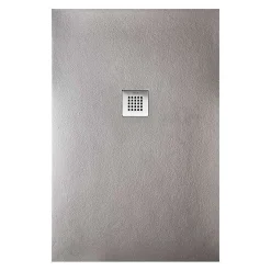 Sanycces Receveur de douche STRATO extra plat, Gris - 110 x 80 cm - Résistant et Facile à installer - Salle de bain - Douche* Receveur De Douche