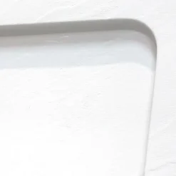 Cuisibane Receveur de douche 100x80 cm acrylique extraplat CRYSTA - Blanc