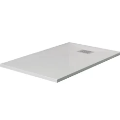 Kinedo Receveur Kinesurf biocryl 160 x 90 cm avec bonde centrée sur la largeur