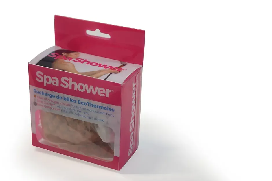 Change your life Recharge de billes écothermales pour douchettes* Pommeau De Douche, Flexible Et Barre De Douche