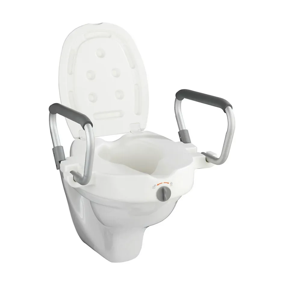 Wenko Rehausseur avec poignées pour abattant WC Secura - Plastique* Abattant Wc