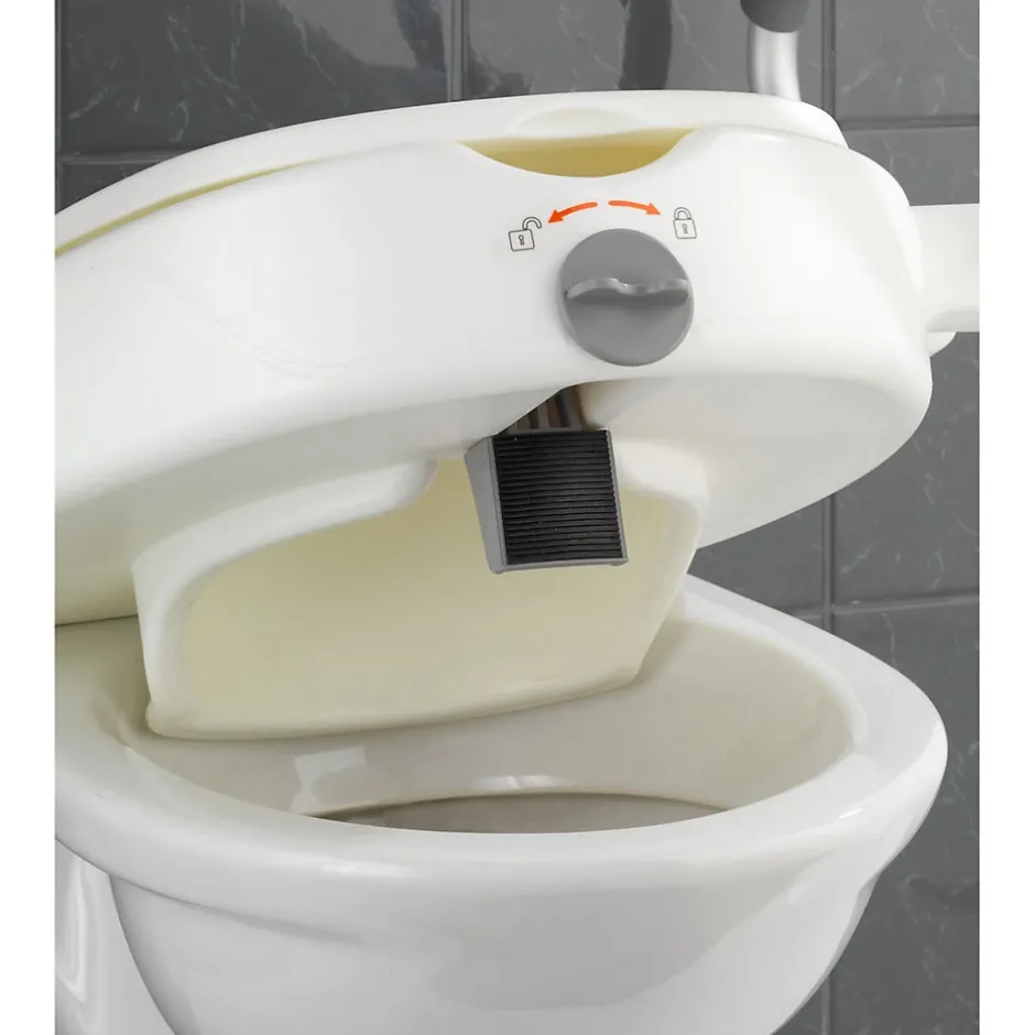 Wenko Rehausseur avec poignées pour abattant WC Secura - Plastique* Abattant Wc