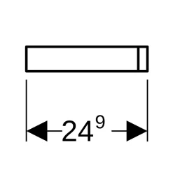 Geberit Réhausse 5 cm habillage blanc Lineo* Wc Suspendu