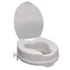 Godonnier Réhausse WC avec couvercle plastique blanc 10 cm* Abattant Wc