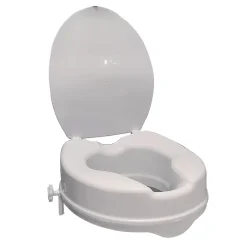 Godonnier Réhausse WC avec couvercle plastique blanc 10 cm* Abattant Wc