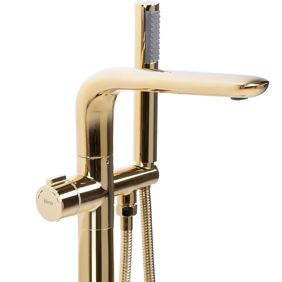 Rea Robinet autoportant Clark Gold* Robinet Lave-Mains