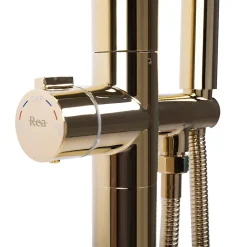 Rea Robinet autoportant Clark Gold* Robinet Lave-Mains