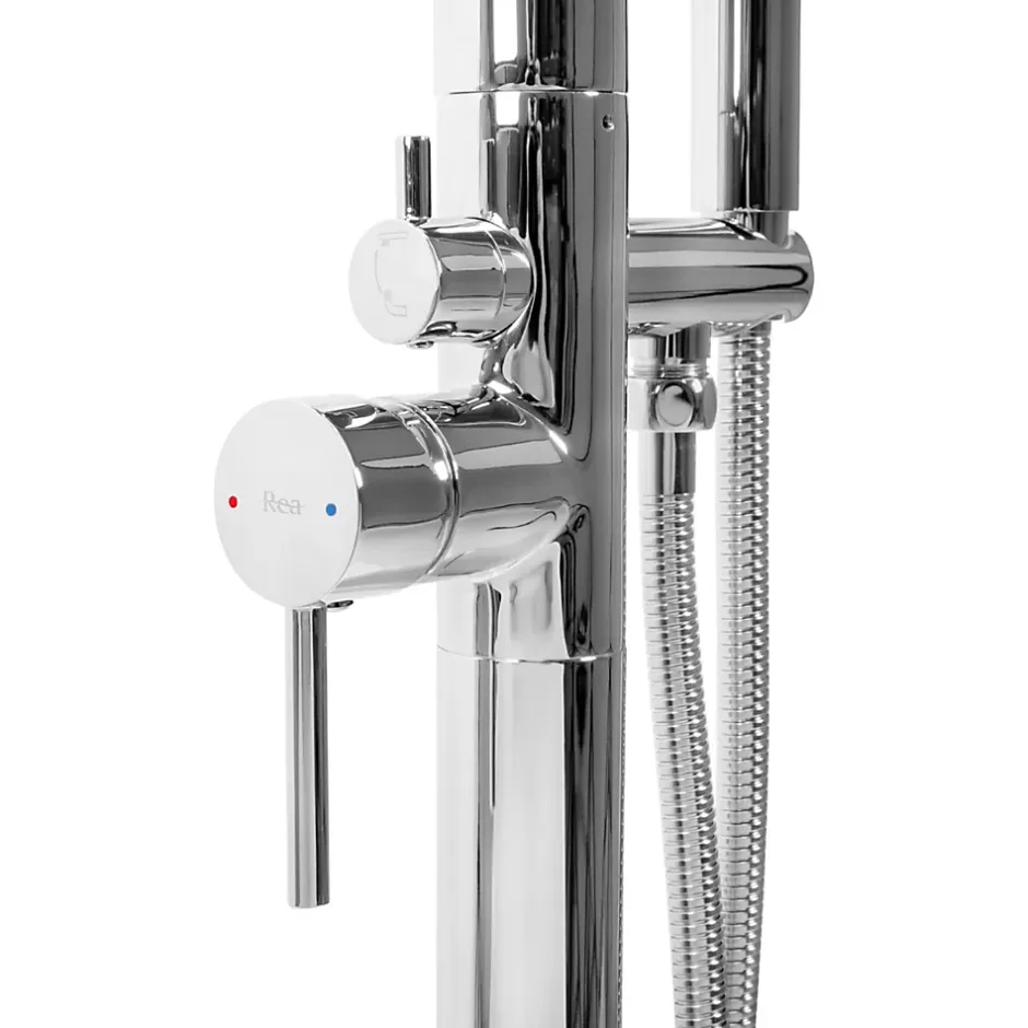 Rea Robinet autoportant Flores Chrome* Robinet Lave-Mains