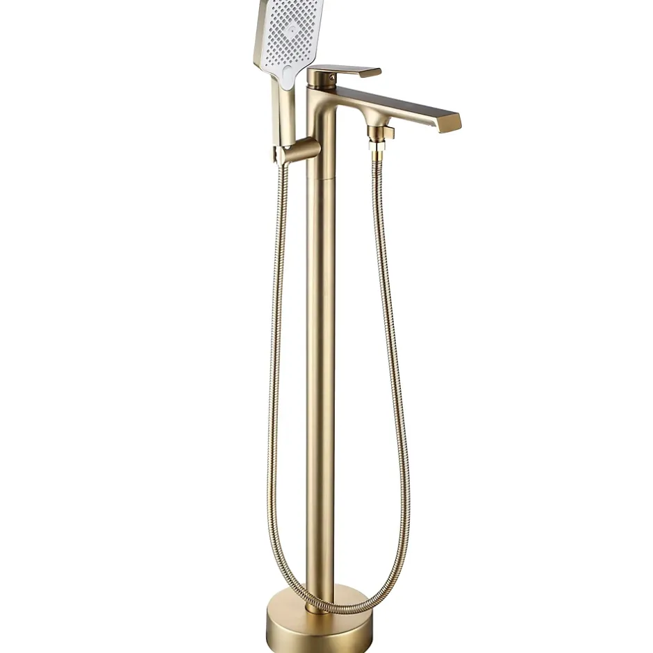 Rea Robinet autoportant Hass Brush Gold* Robinet Lave-Mains