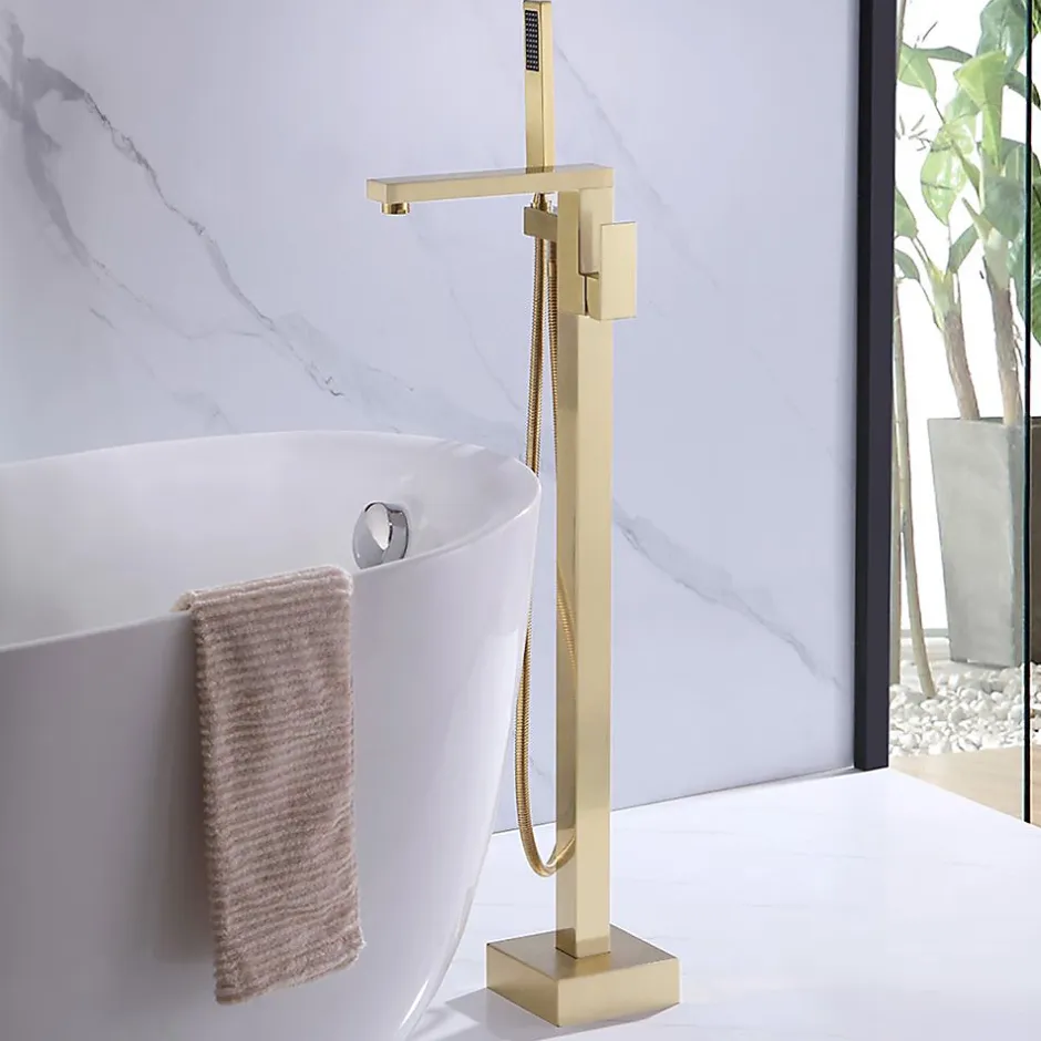 Rea Robinet autoportant Tery Gold* Robinet Lave-Mains