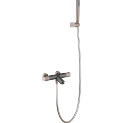 Imex Products Robinet baignoiredouche thermostatique en laiton et zama couleur or rose