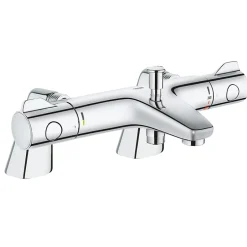 Grohe Robinet bain thermostatique Grohtherm 800 avec colonnettes
