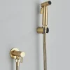 Signature Robinet bidet Doré en Acier Inox Murale Trou Unique* Robinet De Bidet