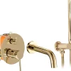 Rea Robinet de baignoire encastré Lungo Gold + box* Robinet De Baignoire