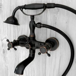 Rea Robinet de baignoire Retro Old Black* Robinet De Baignoire