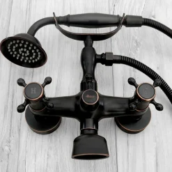 Rea Robinet de baignoire Retro Old Black* Robinet De Baignoire