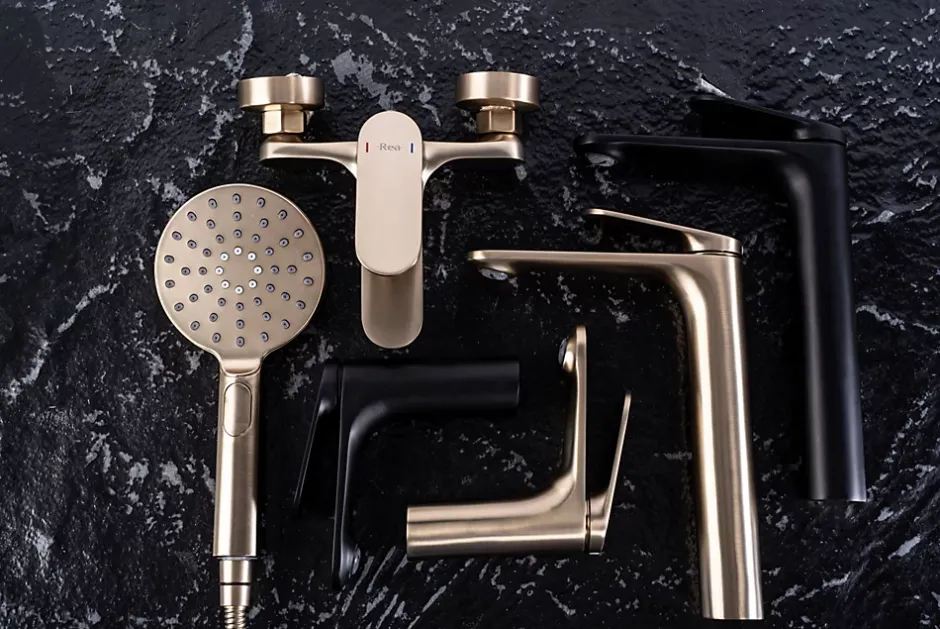 Rea Robinet de baignoire Marco Brush Gold* Robinet De Baignoire