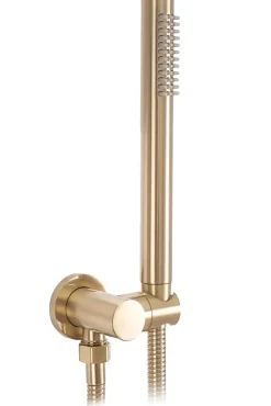 Rea Robinet de baignoire Lungo Gold Brush + box