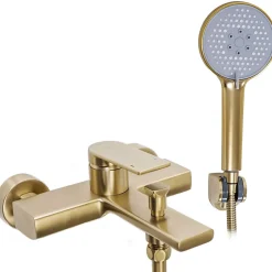 Rea Robinet de baignoire Verso Brush Gold* Robinet De Baignoire