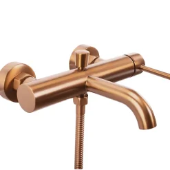 Rea Robinet de baignoire Lungo Copper Brush* Robinet De Baignoire