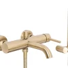 Rea Robinet De Baignoire Lungo Brush Gold