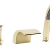 Rea Robinet De Baignoire Riven Brush Gold