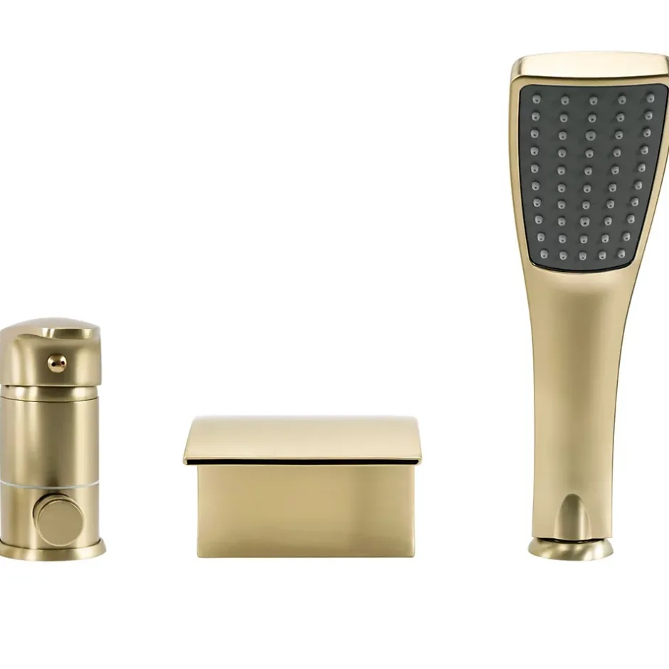 Rea Robinet De Baignoire Riven Brush Gold