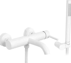 Rea Robinet de baignoire Lungo White Matt* Robinet De Baignoire
