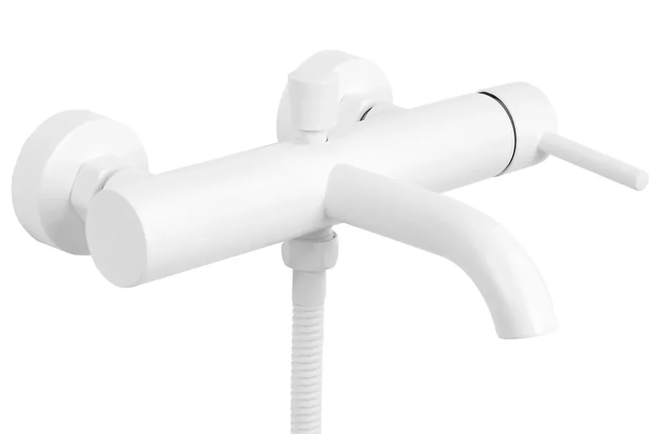 Rea Robinet de baignoire Lungo White Matt* Robinet De Baignoire
