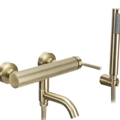 Rea Robinet De Baignoire Js-B34803Bg Argon Brush Gold* Robinet De Baignoire