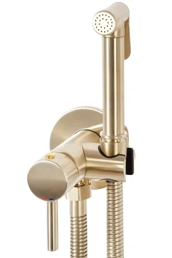 Rea Robinet de bidet encastré Lungo loop gold brush* Robinet De Bidet