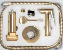 Rea Robinet de bidet encastré Lungo loop gold brush* Robinet De Bidet