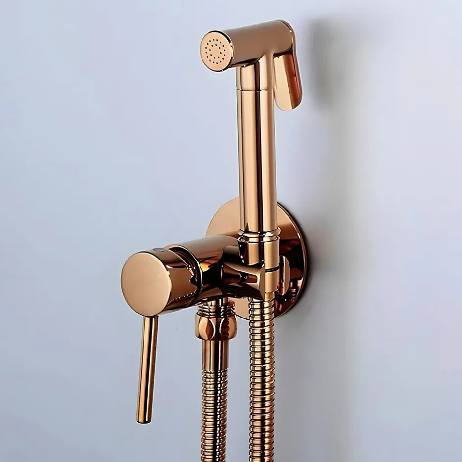 Rea Robinet de bidet encastré Lungo loop rose gold* Robinet De Bidet