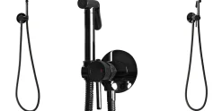 Rea Robinet de bidet encastré Lungo loop black metallic* Robinet De Bidet