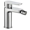Kibath Robinet de bidet monocommande ASTRO avec finition chromée brillante en laiton