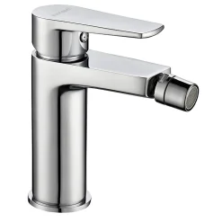 Kibath Robinet de bidet monocommande ASTRO avec finition chromée brillante en laiton