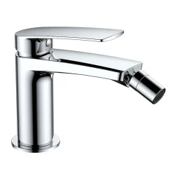 Kibath Robinet de bidet monocommande UGO avec finition chromée brillante en laiton