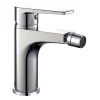 Kibath Robinet de bidet monocommande DEN avec finition chromée brillante en laiton