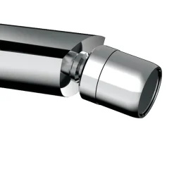 Kibath Robinet de bidet monocommande SIX avec finition chromée brillante en laiton* Robinet De Bidet