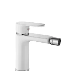 Rea Robinet de bidet Bloom white chrom