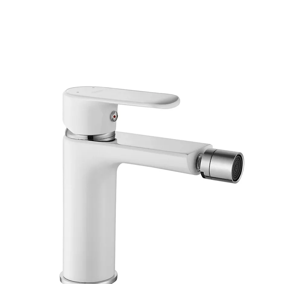 Rea Robinet de bidet Bloom white chrom