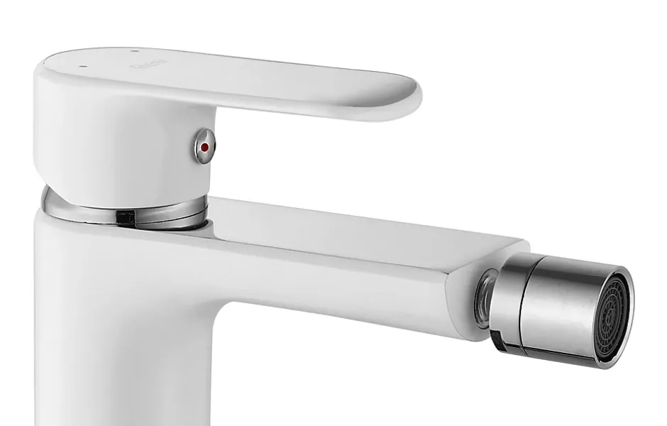 Rea Robinet de bidet Bloom white chrom